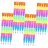 25Pcs Non Sharpening Stackable Pencils for Fun Multi Functional Writing Tools Creative Educational School Supplies for Students view 1