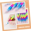 25Pcs Non Sharpening Stackable Pencils for Fun Multi Functional Writing Tools Creative Educational School Supplies for Students view 4