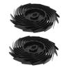 jojofuny 2Pcs Cash Counter Machine Wheel Replacement Parts Fit for Money Counting Machines Easy Installation Accuracy Assurance Compatible with Various Brands view 1