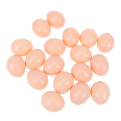 BRIGHTFUFU 36Pcs DIY Painting Eggs for Fun Graffiti Plastic Chicken Eggs Safe and Art Supplies for Creative Pretend Play and Artistic Expression