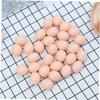 BRIGHTFUFU 36Pcs DIY Painting Eggs for Fun Graffiti Plastic Chicken Eggs Safe and Art Supplies for Creative Pretend Play and Artistic Expression view 2