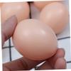 BRIGHTFUFU 36Pcs DIY Painting Eggs for Fun Graffiti Plastic Chicken Eggs Safe and Art Supplies for Creative Pretend Play and Artistic Expression view 4