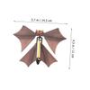 Amosfun 8Pcs Wind Up Flying Bat for Halloween Light Brown Flying Bat Prop for Pranks and Shows for Magicians and Entertainers Add Fun and Surprise to Your view 2