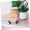 Amosfun 2pcs Emotion Wheel Chart Ornaments for Office Decor Desktop Therapy Stand view 4