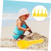 HANABASS 4Pcs Beach Shovels Mini Sand for Outdoor Fun for Parties and Summer Activities for Sandcastle Building and Playtime view 3