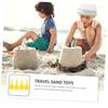 HANABASS 4Pcs Beach Shovels Mini Sand for Outdoor Fun for Parties and Summer Activities for Sandcastle Building and Playtime view 4