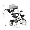 BIUDECO Tricycle with Sunshade Stroller for Boys Stylish Design Comfortable for Ages Lightweight view 2