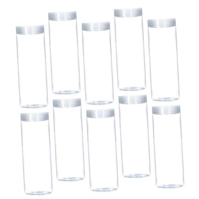 LRXIYODE 10PCS 27mm Diameter Coin Storage Tubes Plastic Coin Holders for Quarter Rolls Closure