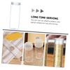 LRXIYODE 10PCS 27mm Diameter Coin Storage Tubes Plastic Coin Holders for Quarter Rolls Closure view 3