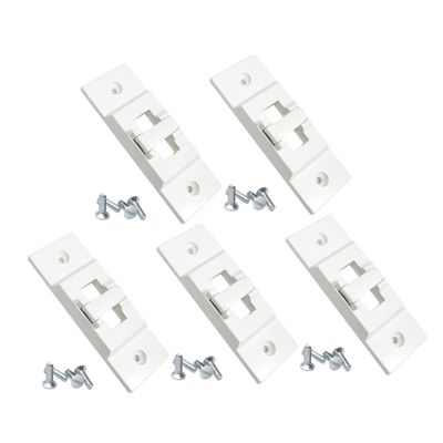 ERINGOGO 5Pcs Safety Light Switch Lock Covers Durable Protective Guards for Home Use Prevent Accidental Activation Suitable for Kitchen Living Room Bedroom and Room