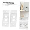 ERINGOGO 5Pcs Safety Light Switch Lock Covers Durable Protective Guards for Home Use Prevent Accidental Activation Suitable for Kitchen Living Room Bedroom and Room view 2