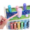 CORHAD 1Set Educational Montessori Wooden Busy Board Hammering Pounding Xylophone for Develop Fine Motor Skills Enhance Cognitive Abilities Safe Rounded Corners view 3