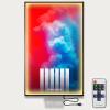 31.5x19.7-inch LED Display Wallboard Compatible with Le.go Ferr.ari SF-24 F1 (Model 42207) | Wireless Remote Control | Home & Office Dcor | No Car Included view 1