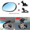Baby Car Mirror Rear Facing for Hyundai Ioniq 6 2024, Suction Cup 360 Adjustable HD Wide Angle Convex Width Clear Vision Shatterproof Travel Equipment,B view 2