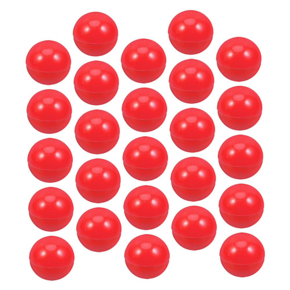GLEAVI 25pcs Openable Raffle Balls for Party Games Lightweight Plastic Lottery Balls 3CM Size for Raffle Drawings and Events