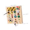 Abaodam Electronic Busy Board for Educational Circuit Board with Lights Interactive Features Learning Tool view 2
