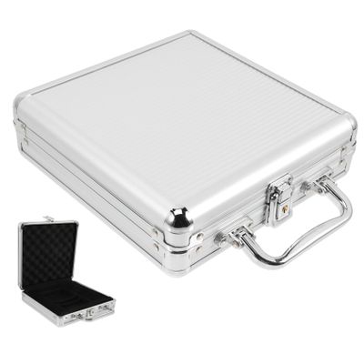 HANABASS Large Capacity Poker Chip Case with Handle Sturdy Poker Chip Carrier for and Secure Storage and Cards
