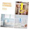 Abaodam 2pcs Baby Pull Up Handles for Playpen Sturdy Standing Assistance Rings Indoor Safety Toy Accessories for Infants Elastic Material for Learning Support view 3