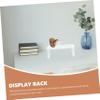 BESTYASH 3Pcs Clear Collectibles Display Stands for Tabletop Transparent Racks for Organizing Models Bags Phones Home Store Settings view 3