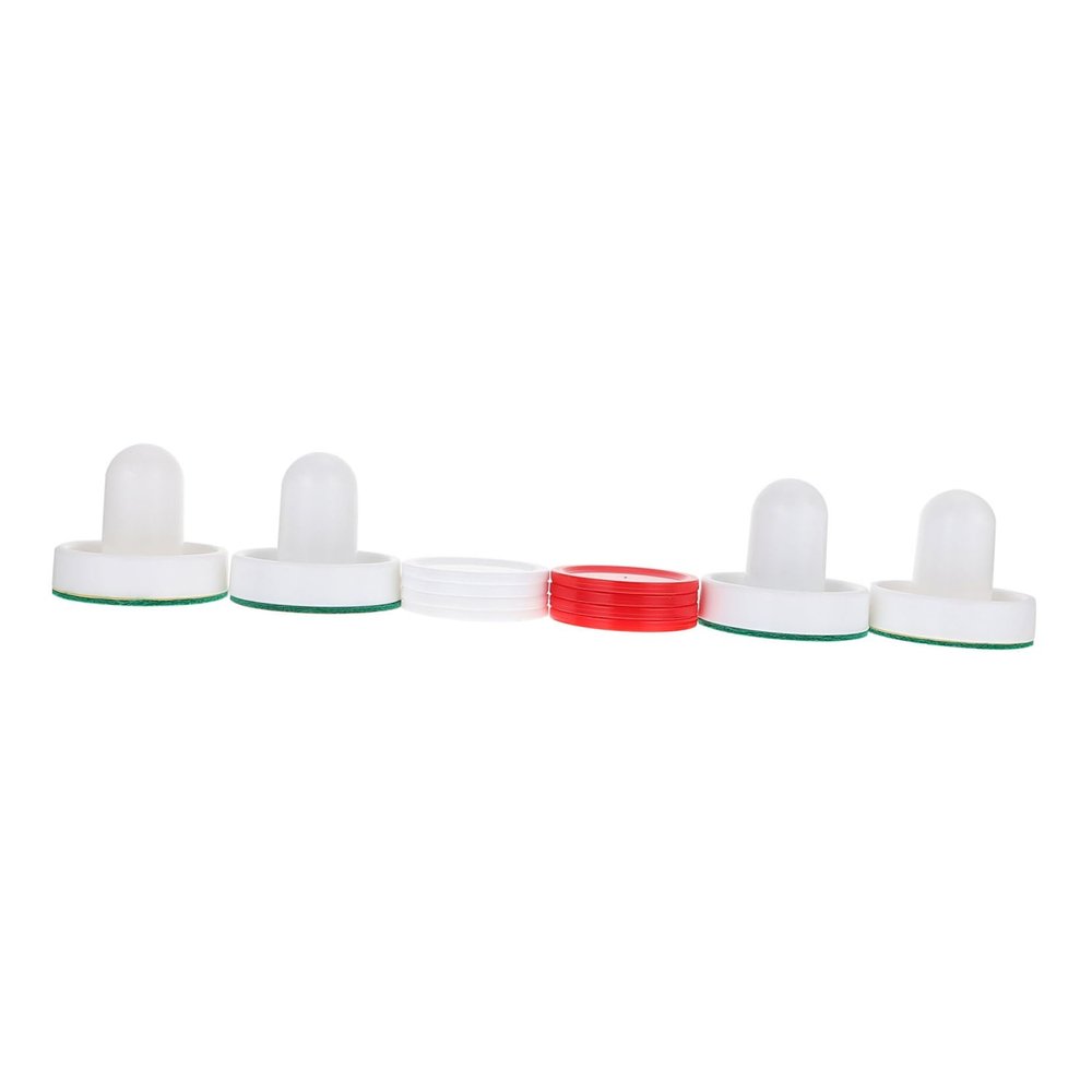 BESTonZON 2Sets Air Hockey Pucks and Complete Accessory Kit for Ice Hockey Games Includes and Pucks for Family Fun and Indoor Play