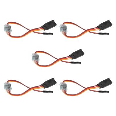 5Pcs Servo Signal Reverser, 3.6V24V 5A Steering Gear Rotation Inverter for RC Airplane Car Boat