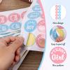 100pcs Gender Reveal Stickers, 1.57in Blue & Pink Round Team Boy or Girl Voting Stickers Self-Adhesive Gender Reveal Labels Games Baby Shower Party Decorations view 4