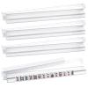 All-in-One Tile Rack & Pusher, Clear Acrylic Mahjong Combo, Modern American Majiang Tile Set of 4 (Transparent) view 1