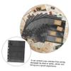 OSALADI 10 Sheet Stamp Collecting Loose-Leaf Album for Commemorative Cards PVC Binder Small Coin and Stamp Storage for Enthusiasts view 2