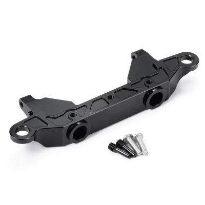 BOQEXSS for Axial for SCX10 III for Wrangler for Gladiator Base Camp for Bronco 1/10 RC Car Early Metal Servo Relocation Front Rear Bumper Mount Rc Bumpers(Rear)