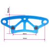 BOQEXSS for HSP Lightning EP Drift EPX Pro STK 1/10 Front Foam Bumper Aluminum Bumper Rail Upper Plate Drift RC Car Upgrade Parts Repair Rc Bumpers view 2