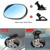 Baby Car Mirror Rear Facing for Ferrari SF90 Stradale PHEV 2024, Suction Cup 360 Adjustable HD Wide Angle Convex Width Clear Vision Shatterproof Travel Equipment,B view 2