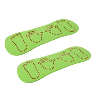 KICHOUSE EVA Hand-Foot Coordination Training Board 2Pcs Outdoor Boys and Girls Balanced Boards for Exercising Creative Play and Sensory Training