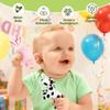 FVUUKOSIIT Baby Toys 6-12 Months - Montessori Sensory Farm Set - Soft Stuffed Animals with Rattle Squeak Safe Mirror - On-The-Go Toddler 1-3 Year Old Boy Girl Birthday Gifts (White) view 2