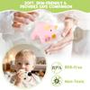 FVUUKOSIIT Baby Toys 6-12 Months - Montessori Sensory Farm Set - Soft Stuffed Animals with Rattle Squeak Safe Mirror - On-The-Go Toddler 1-3 Year Old Boy Girl Birthday Gifts (White) view 3