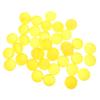 HEALSOPTHY 25Pcs Yellow Plastic Lottery Balls Hollow Game Balls for Raffles Parties and Events and Bright for Easy Visibility view 1