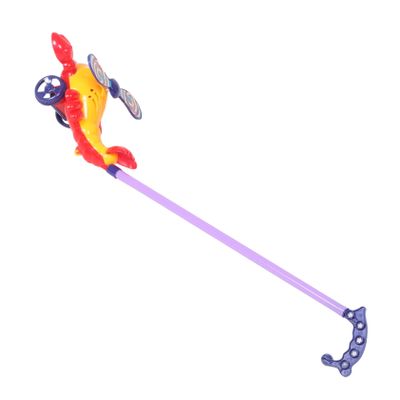 VANZACK Novelty Walking Robust Lobster Push and Pull Walker for Safe Developmental Play for Indoor Outdoor Use Supports Balance Stability