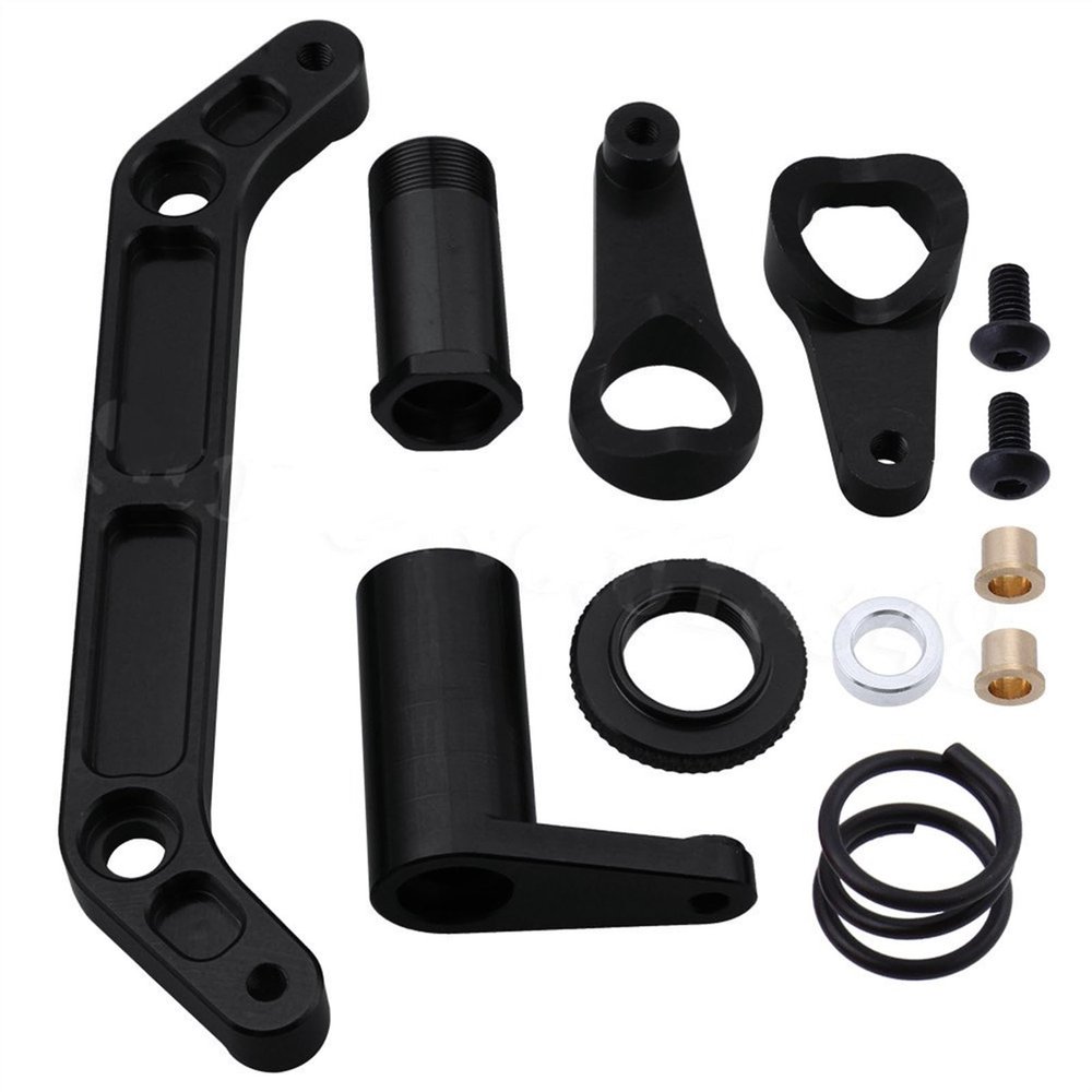 RC Car Upgrade Parts for JLB for Racing for Cheetah 1/10 Brushless RC Car for Monster Truck Upgrade Parts Steering Servo Saver Complete Set Decoration EA1009 EA1011(6872)