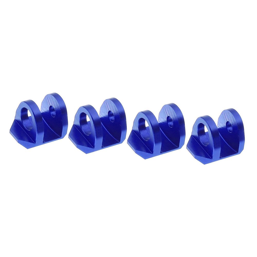 CoudarTitie 4 Pieces Shock Cap Protector Accessories for 1/14 380, Blue