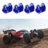 CoudarTitie 4 Pieces Shock Cap Protector Accessories for 1/14 380, Blue view 2