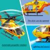 Rescue Toys Helicopter 15-in Airplane Toys for Kids with Hanging Basket Sounds and Lights for Boys Ages 3 4 5 6 7 view 2