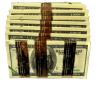 Chinese Joss Paper Money Bundle, Traditional Heaven Bank Notes, Yellow and Green, 80 Pieces Pack, Ancestral Offerings (2400) view 1