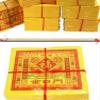 Chinese Joss Paper Money Bundle, Traditional Heaven Bank Notes, Yellow and Green, 80 Pieces Pack, Ancestral Offerings (2400) view 4