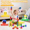 Motorized Marble Run - Marble Runs Stem Toys for Kids 4-8 8-12 - Construction Building Educational Space Toys 5-7 8-10 - Birthday for Boys and Girls view 2