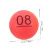 HONMEET 30pcs Colorful Bingo Balls Raffle Balls for Party Games Numbered 1-30 for Bar Events and Carnival Activities view 2