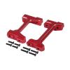 BOQEXSS for TRX4M 1:18 Front Rear Bumper Mount Easy to Install DIY Parts Aluminum Alloy Replacement Crawler Vehicles Model Car for Hobby Rc Bumpers(Red) view 1