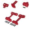 BOQEXSS for TRX4M 1:18 Front Rear Bumper Mount Easy to Install DIY Parts Aluminum Alloy Replacement Crawler Vehicles Model Car for Hobby Rc Bumpers(Red) view 2