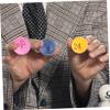 TOGEVAL Colorful Number Balls 1-60 Set for Raffle and Bingo Games Sturdy Plastic Lottery Balls for Party Supplies and Events 60-Piece Non-Seamless Game Props view 4