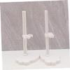 Abaodam 12Pcs Doll Display Stands Stable Mini Figure Holders for Dolls for Safe Display Shelves Tables and Cabinets view 2
