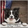 MBHappy Custom Wooden Jigsaw Puzzles with Your Dog's Name on Border Collie Art Print - 300 500 1000PCS Puzzles Game and Home Wall Decor view 1