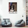MBHappy Custom Wooden Jigsaw Puzzles with Your Dog's Name on Border Collie Art Print - 300 500 1000PCS Puzzles Game and Home Wall Decor view 4